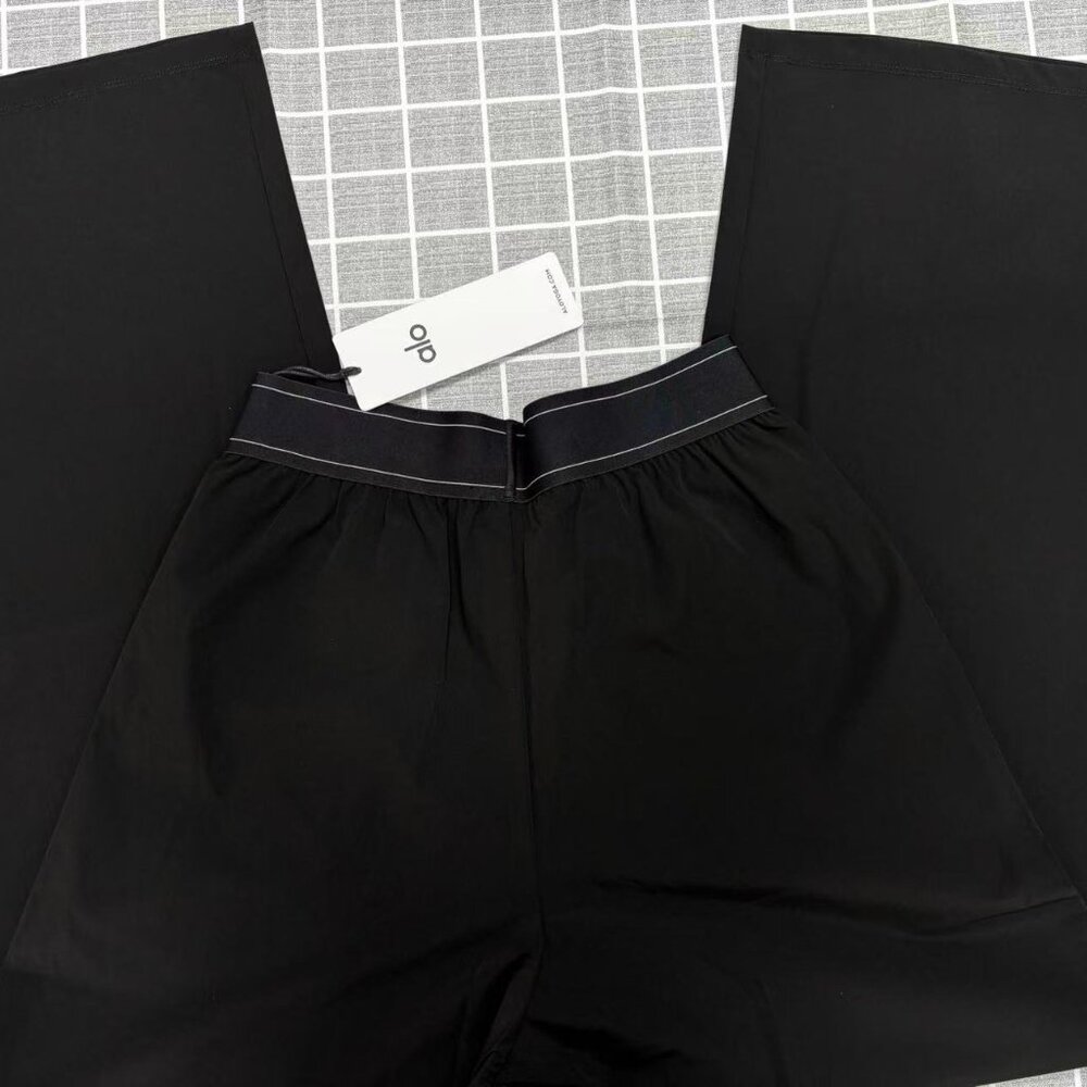 Brand new ALO Yoga Women's Black Suit Up Trouser (Regular)✈🖤 - Picture 4 of 7